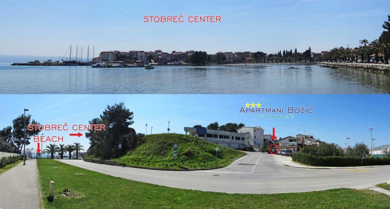 Apartmani Bozic Stobreč Exterior foto